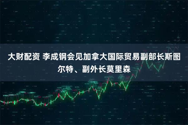 大财配资 李成钢会见加拿大国际贸易副部长斯图尔特、副外长莫里森